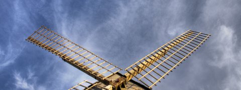 Wooden Windmill